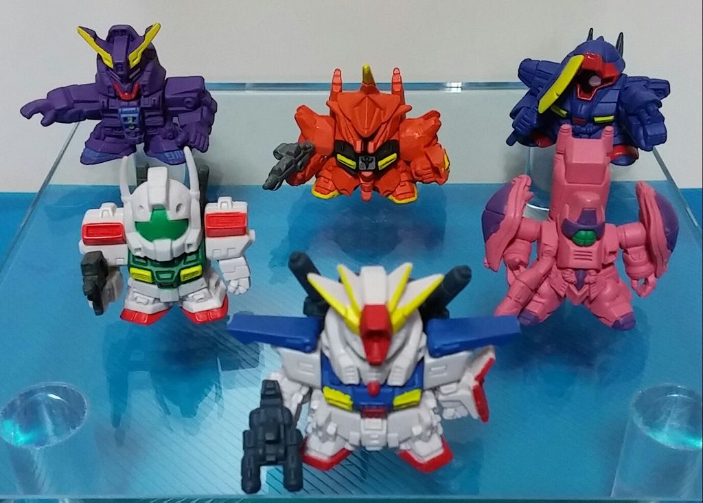 SDガンダムフルカラー STAGE13 リスト バンダイ ガシャポン 台紙 画像