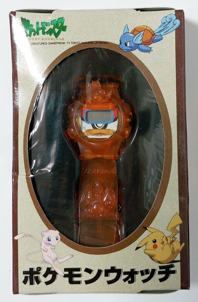 1998年 ポケットモンスター ポケモンウォッチ バンプレスト