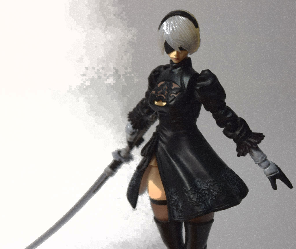 BRING ARTS NieR：Automata 2B＆機械生命体 : from.おもちゃ部屋
