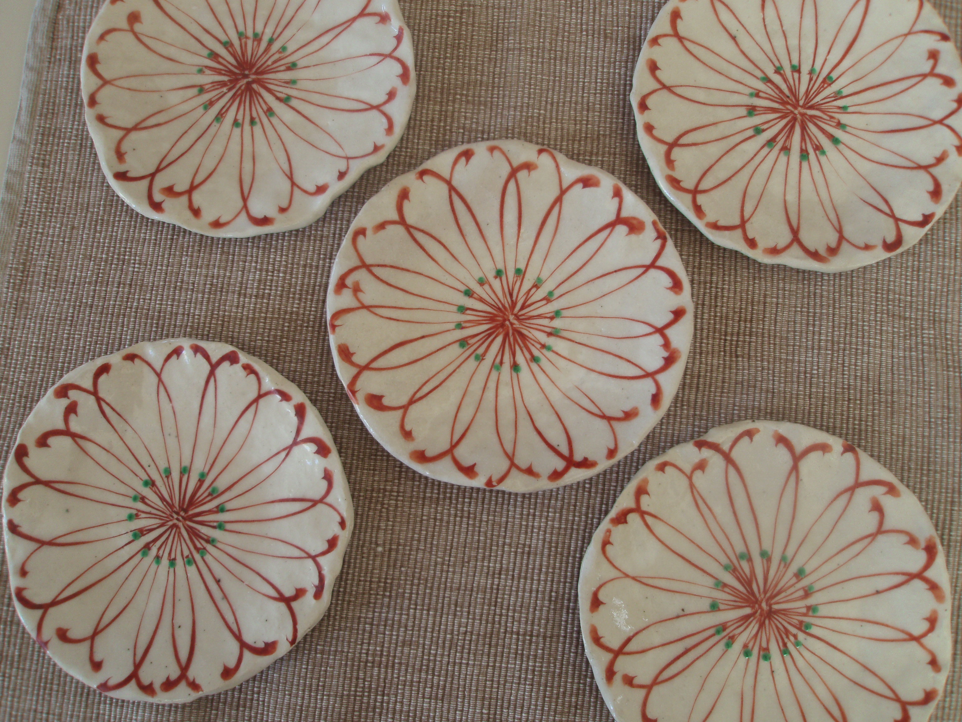 黒岩卓実さん 赤絵 : gentleflow 器目録