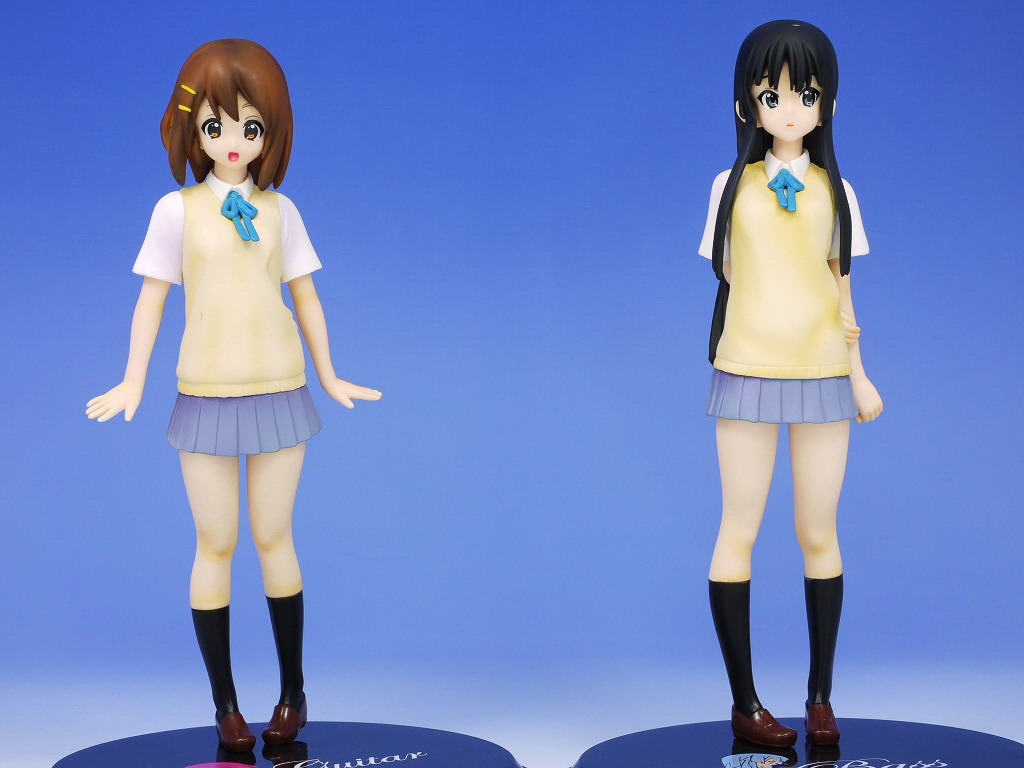 けいおん! 組立式フィギュア 唯＆澪 レビュー : はっちゃか