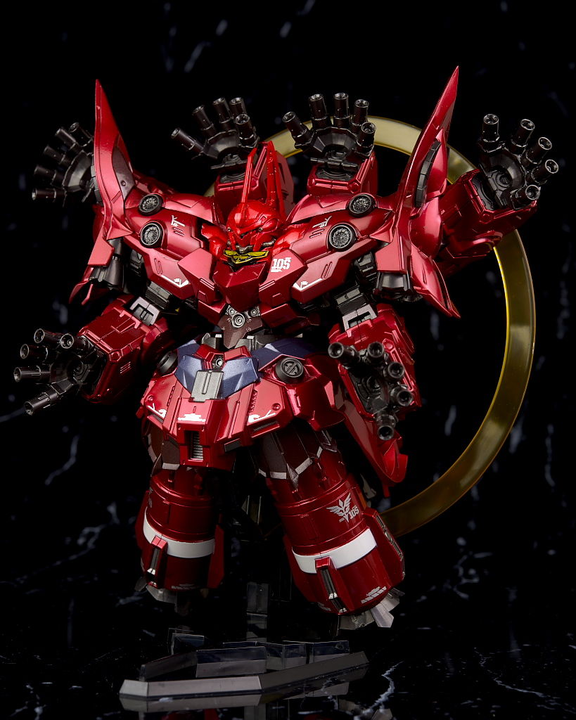 FW GUNDAM CONVERGE:CORE ネオ・ジオング フルセット（メタリックver