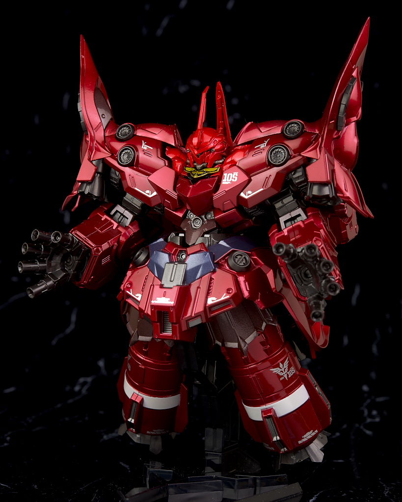 FW GUNDAM CONVERGE:CORE ネオ・ジオング フルセット（メタリックver