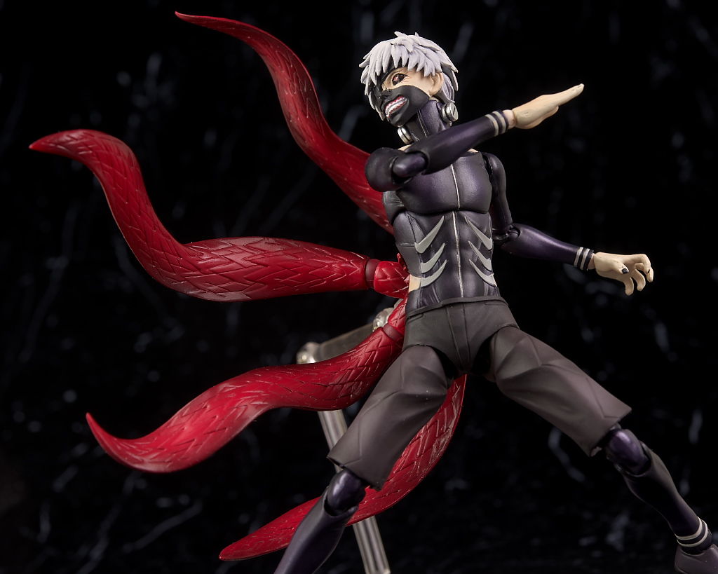 超像可動 金木研(覚醒ver.) レビュー : はっちゃか