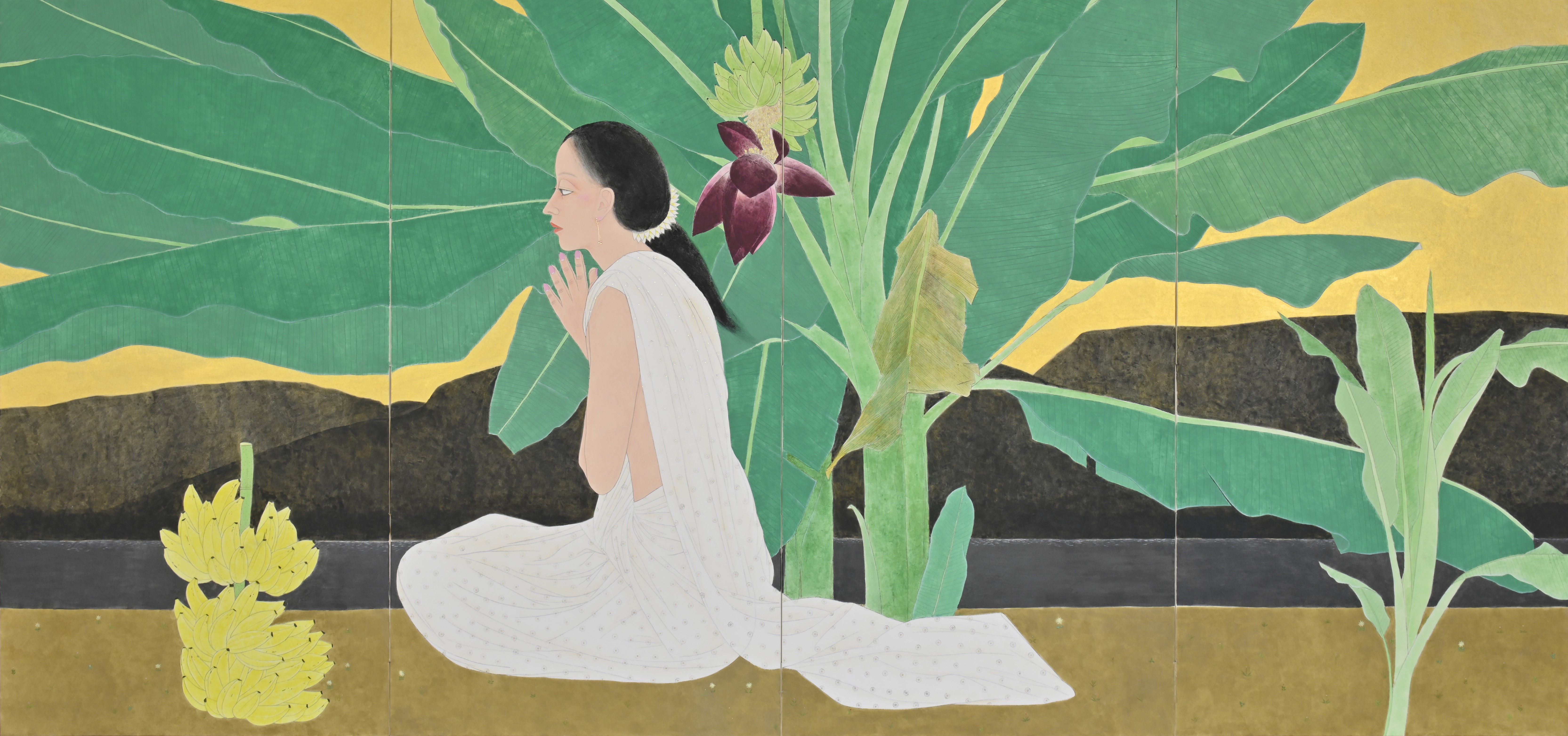 清らかな光と色彩が紡ぐ仏の世界「畠中光享 日本画展 清浄光明を描く