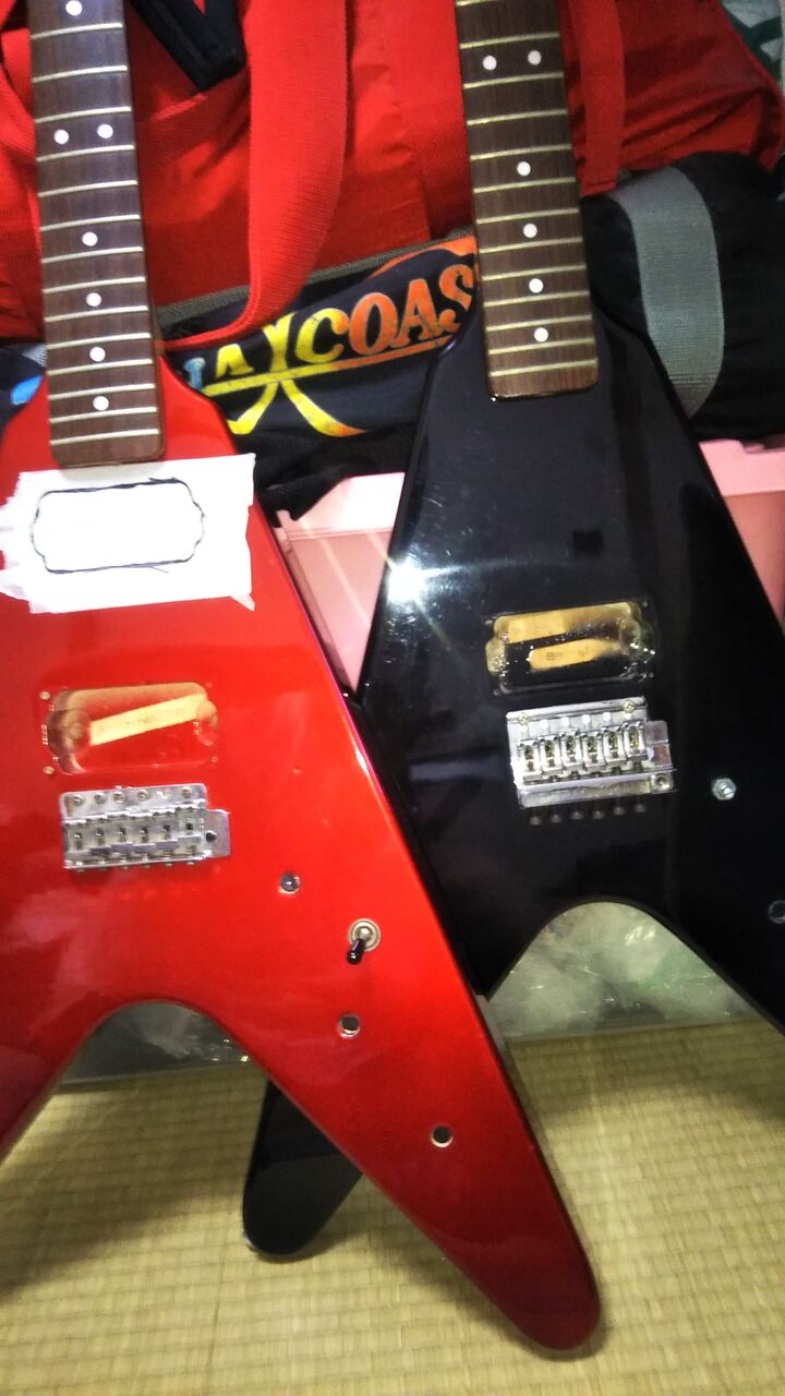 TOKAI FV tokai guitar フライングVを直す。 : 片岡りゅうじ