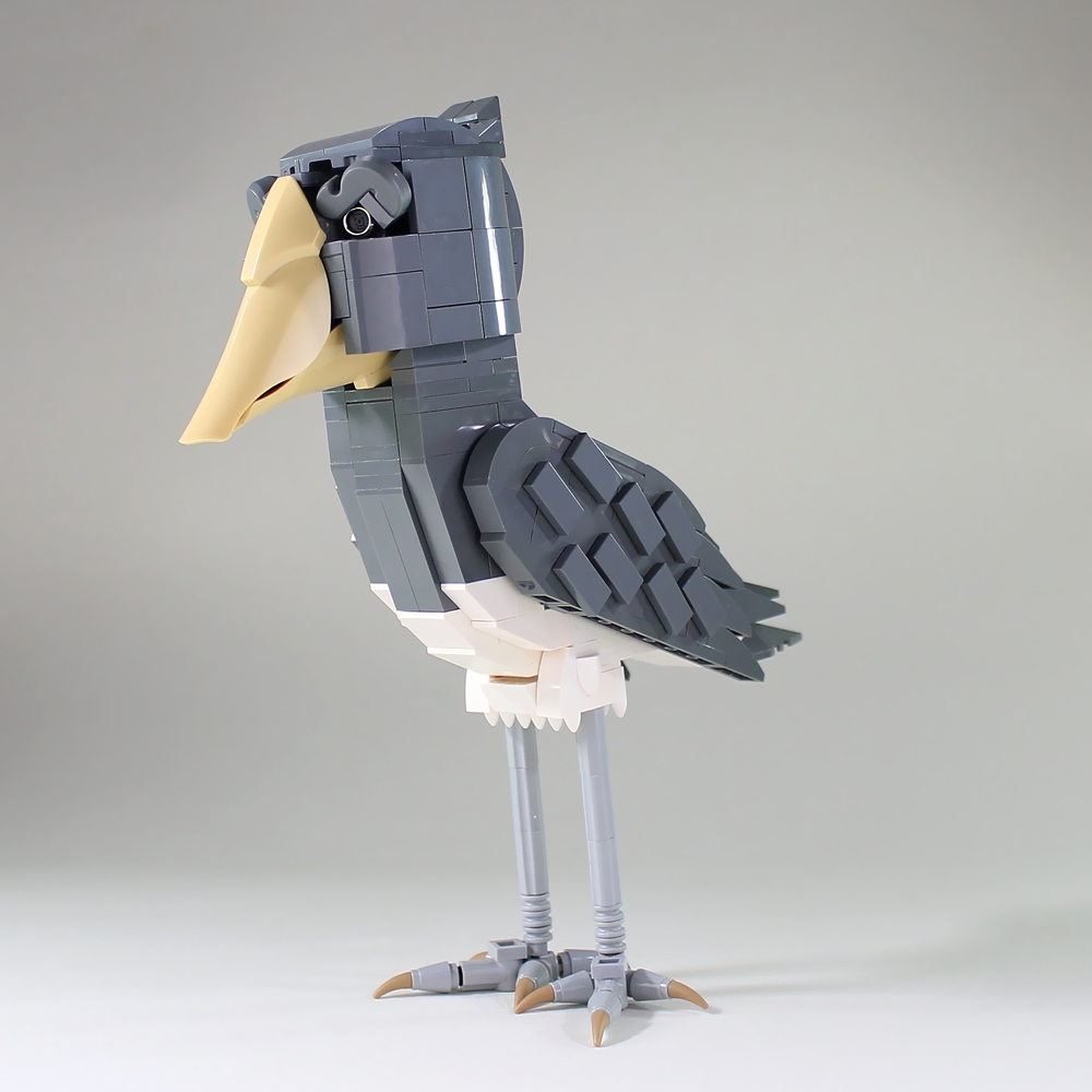 ハシビロコウを作ってみました : レゴ道