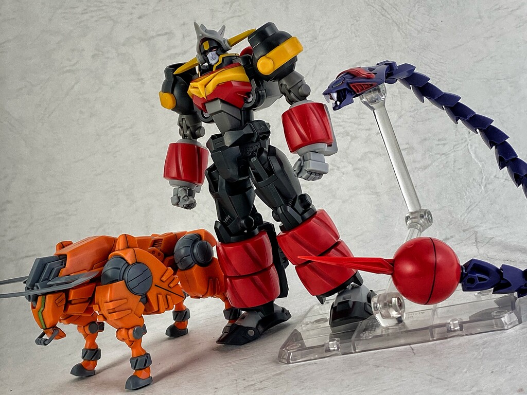 スーパーミニプラ GEAR戦士電童 凰牙&データウェポンセット レビュー