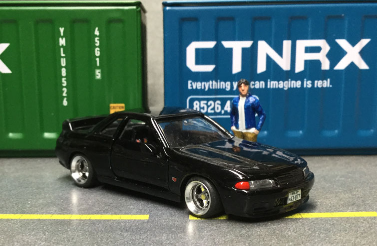 トミカ5話 頭文字D編 中里毅 スカイラインGT-R(R32) : 知恵と勇気で