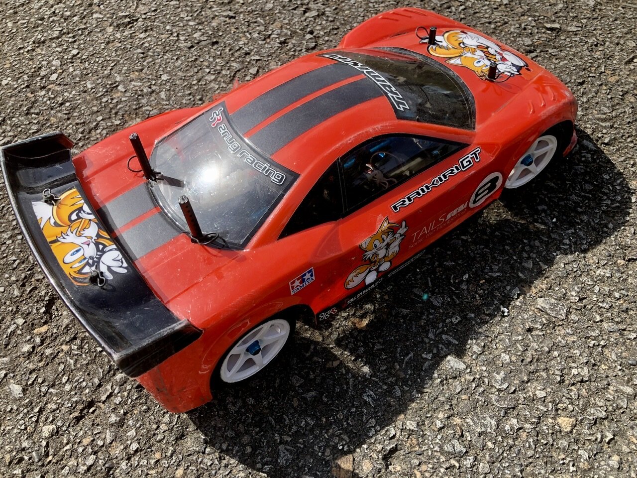 TT-02 type-SR試走！切れ味抜群だけど難しいぞコレw : 小学生の息子と