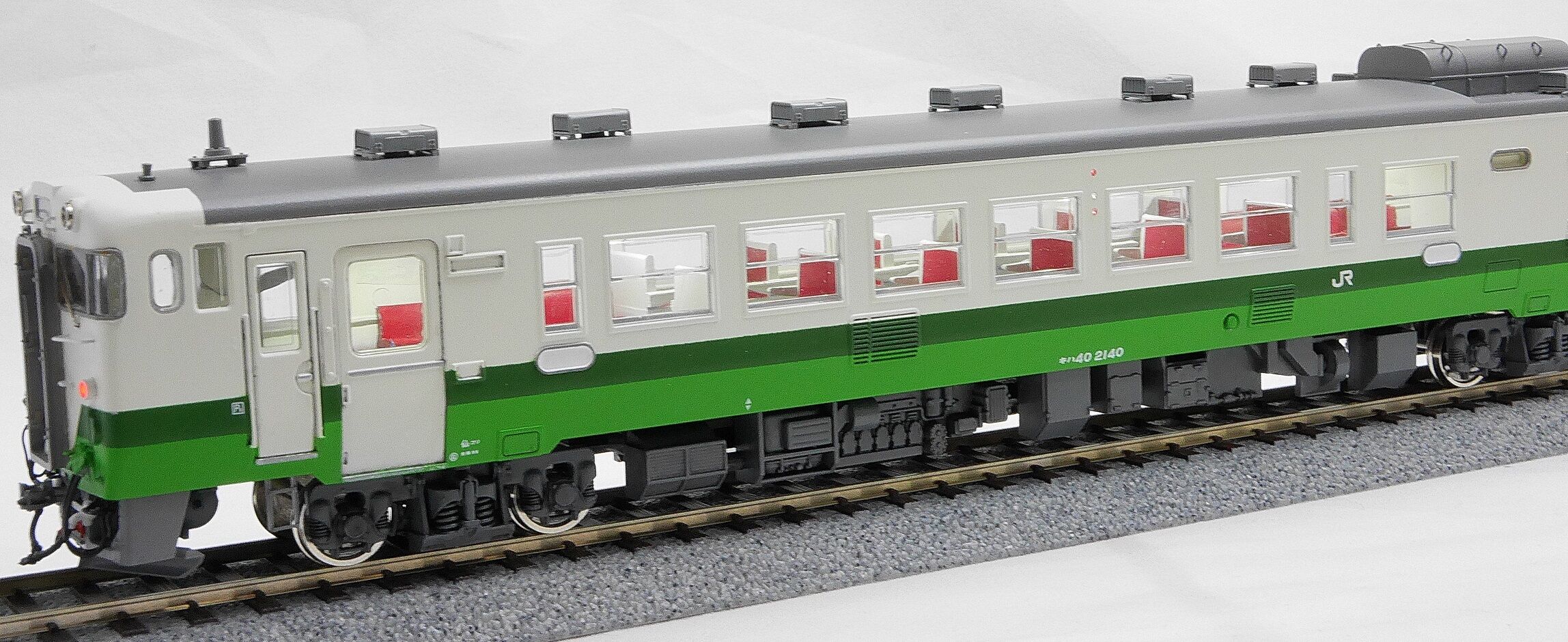 HO ホビダス・キハ40の製作 10 東北地域色 完成 : 瀬戸川模型工房