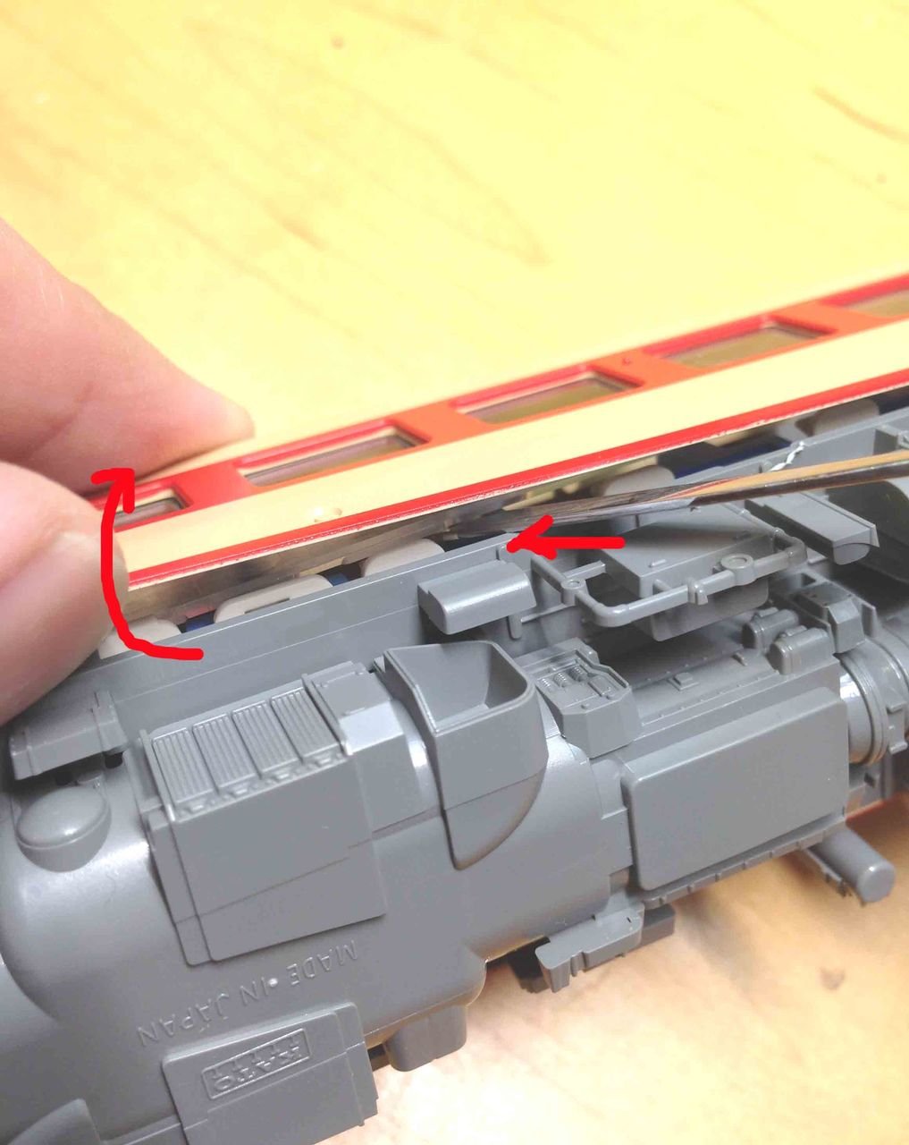 HO KATOキハ58系の分解・部品取り付けについて : 瀬戸川模型工房のブログ