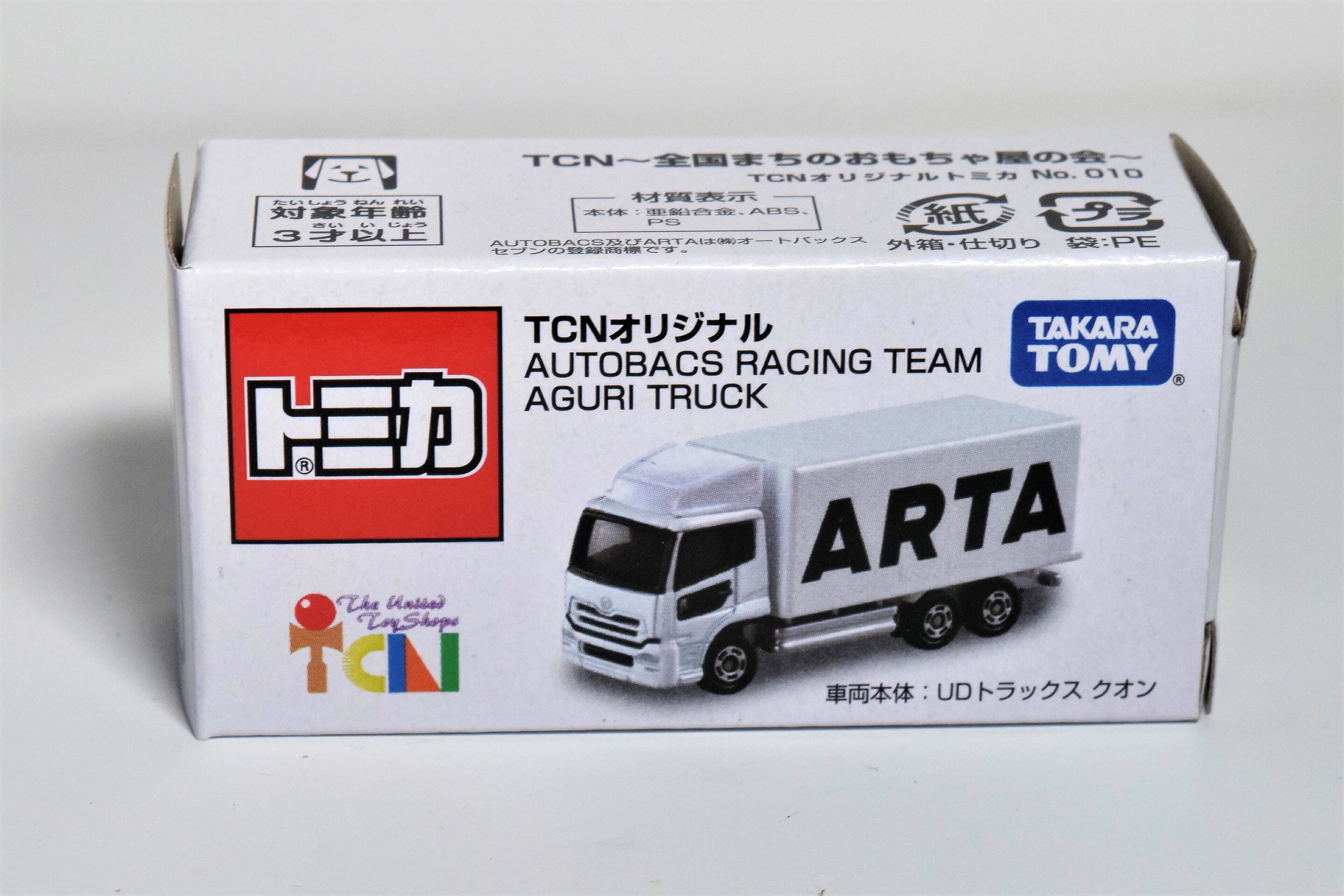 トミカ紹介】TCNオリジナル AUTOBACS RACING TEAM AGURI TRUCK