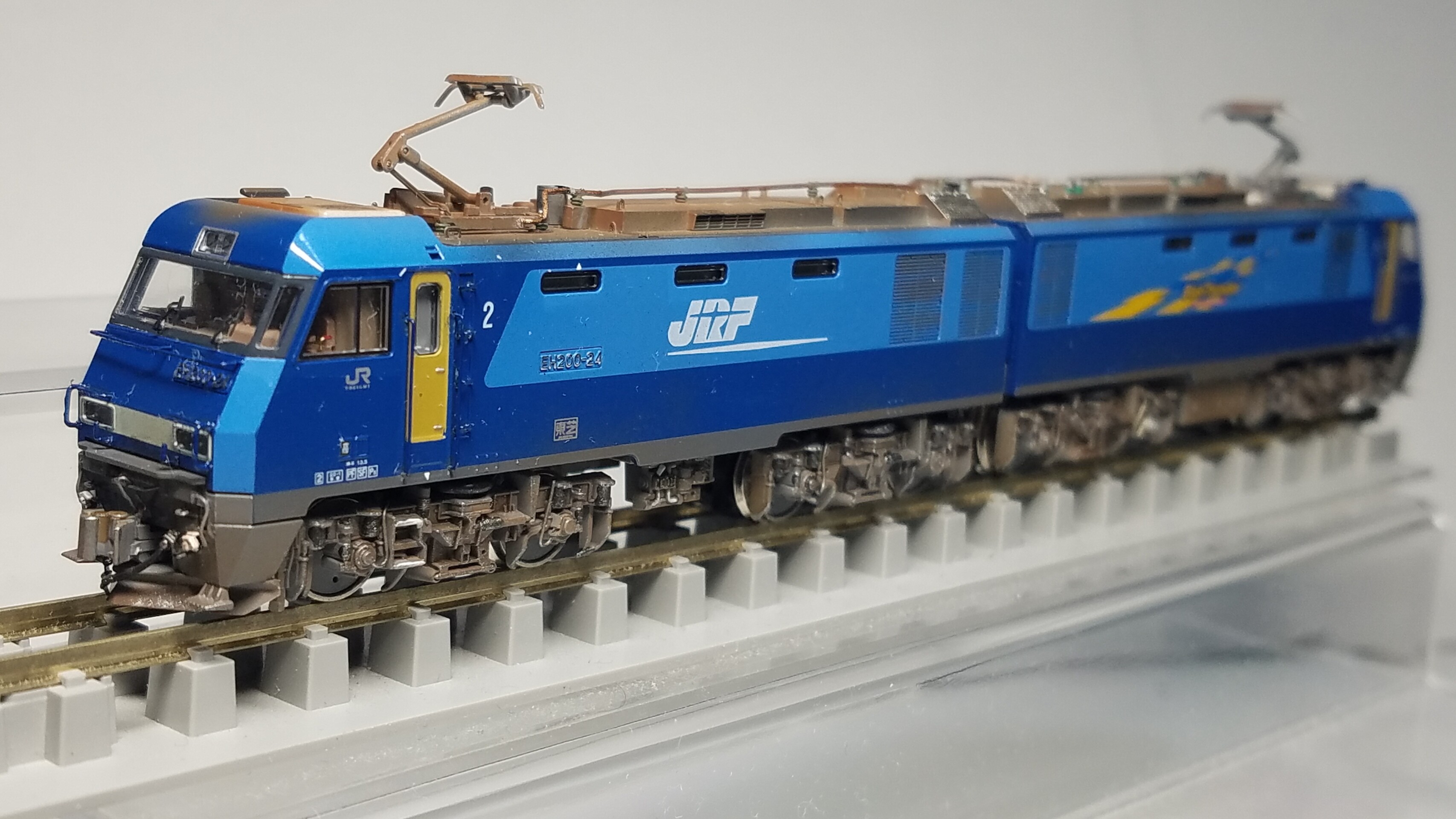 Kato 3045-1 EH200 量産形の加工整備 その④完成 : （仮称）東北本線