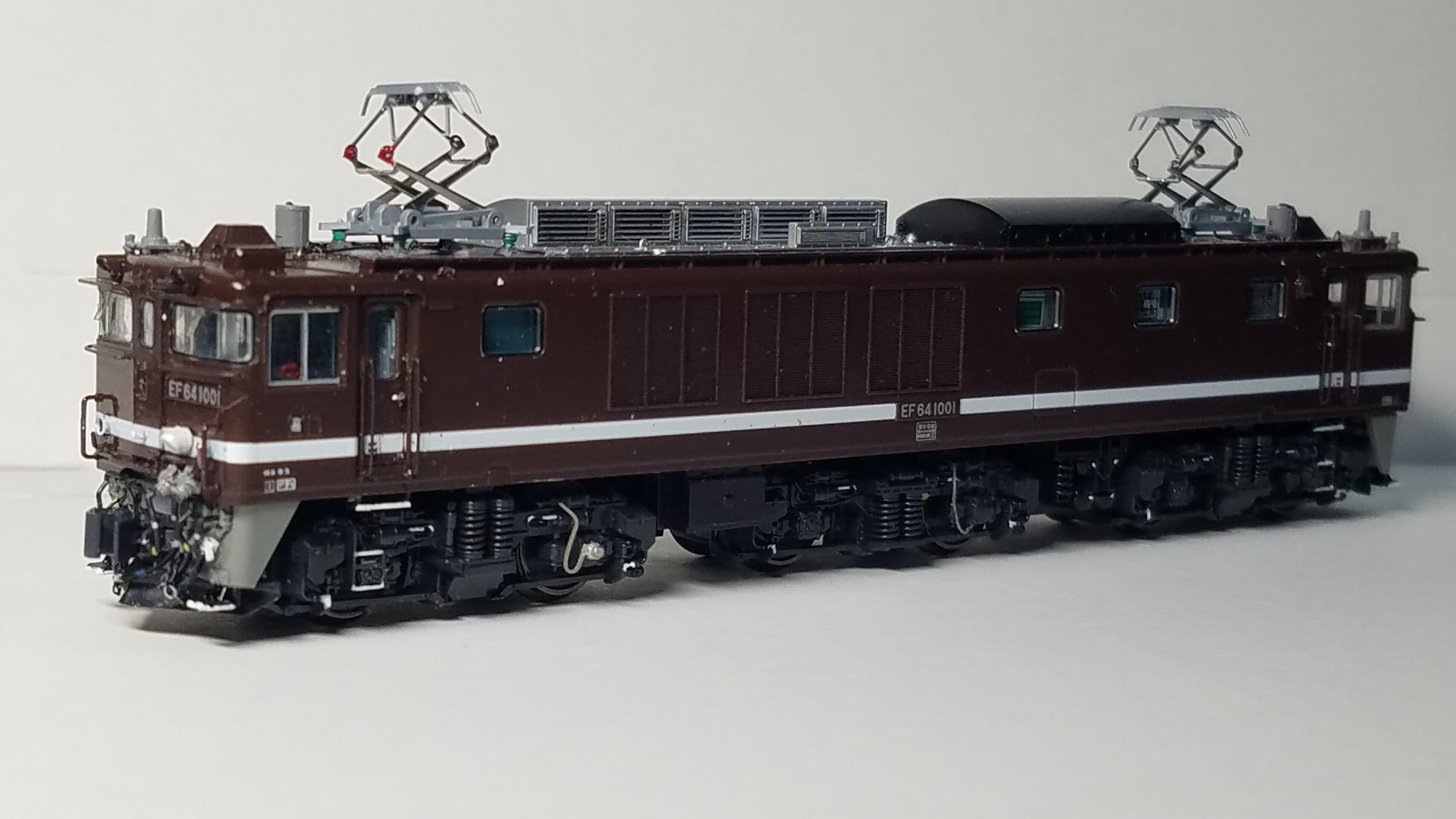 Kato 3023-3 EF64 1001 茶色の台車追加精密加工整備 : （仮称）東北