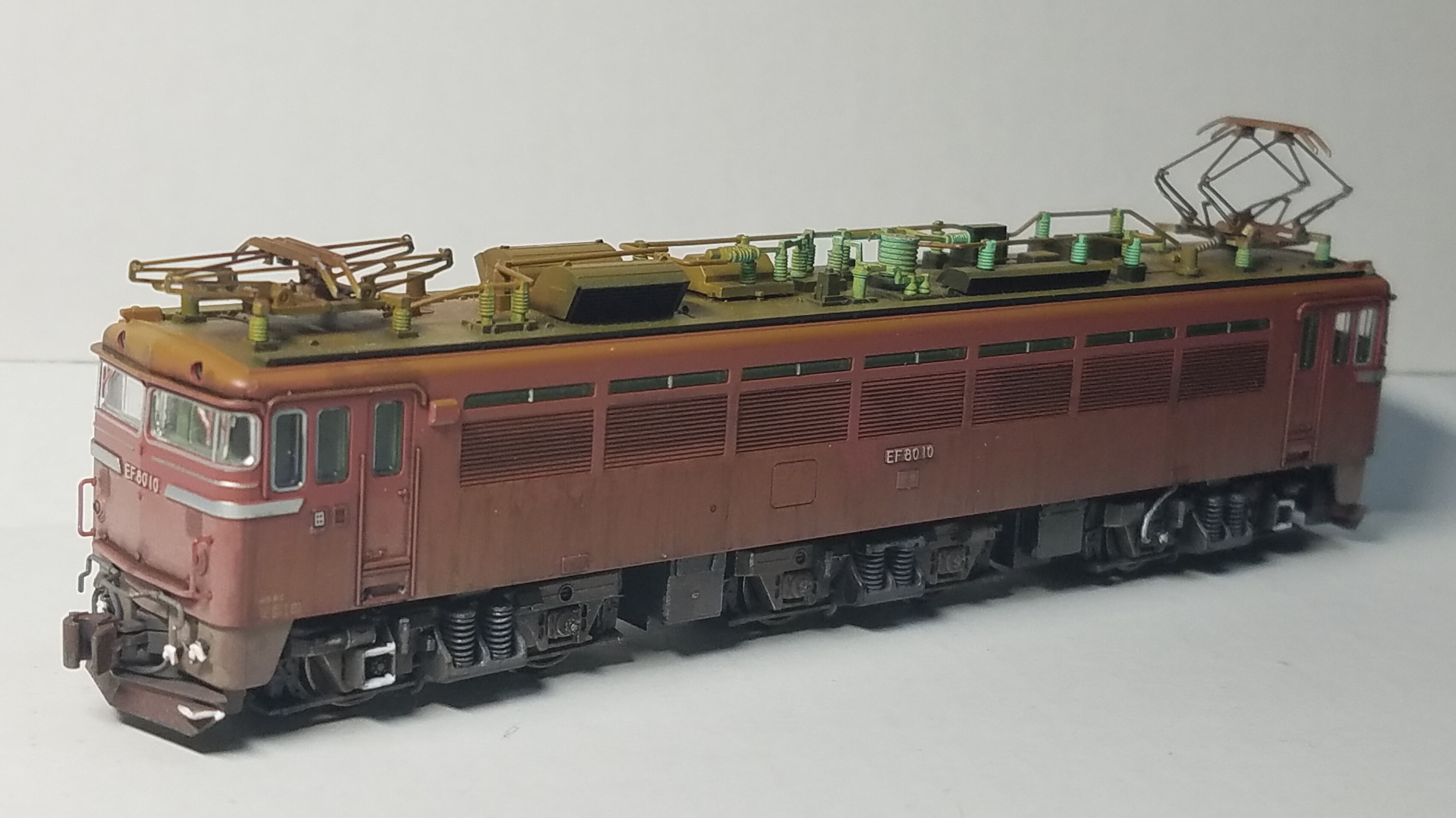 Kato 3064-1 EF80 1次形の追加加工整備 その① : （仮称）東北本線 岩