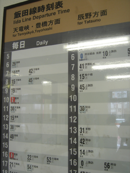 JR飯田線 : 八十翁のつぶやき