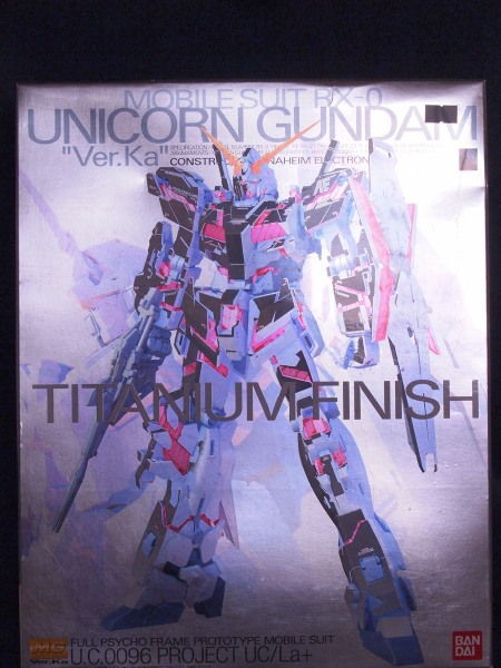 MG ユニコーンガンダム Ver.Ka チタニウムフィニッシュ（BANDAI