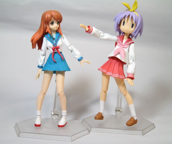 レビュー figma TVアニメらき☆すた 泉こなた/柊つかさ 冬服Ver