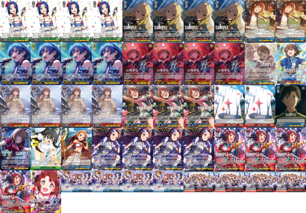 WS】765PRO ALLSTARS 扉門「M@STERPIECE」「SMOKY THRILL」構築 デッキ