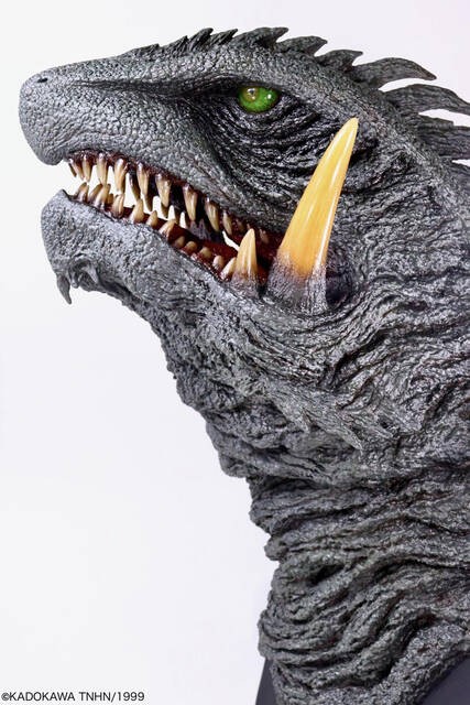 幻の究極造形シリーズ CCP×黒龍工房 ガメラ（1999）ヘッドモデル」商品