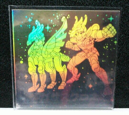 七色に光る不思議シール入り! 聖闘士星矢シール : トレジャー