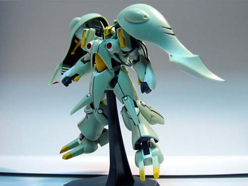 ガンダムコレクション 1/400スケール NZ-000/クィンマンサ : 後ろから