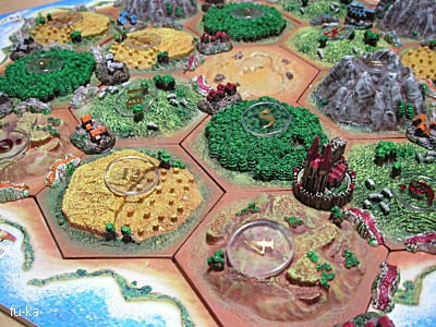 カタンの開拓者（3Dカタン） : ふうかのボードゲーム日記