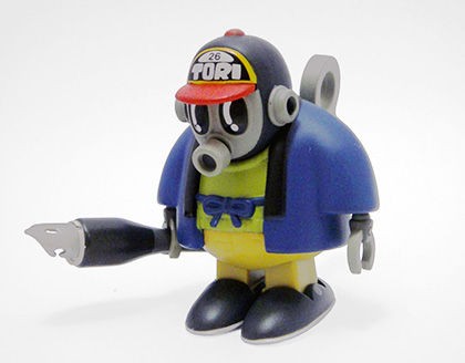 キューブリック・鳥山明フィギュア : 蝿が一匹、水星まで。