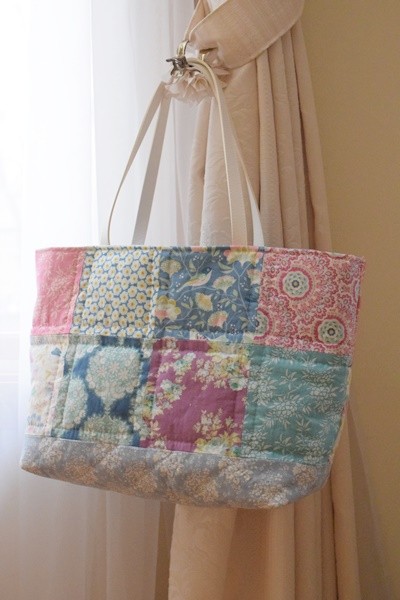 北欧ブランドTilda(ティルダ)のハギレ布でパッチワーク】可愛い☆春色