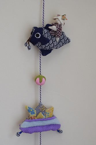 子どもの日に間に合ったヾ(*´∀｀*) 吊るし鯉のぼり♪ : happy-go