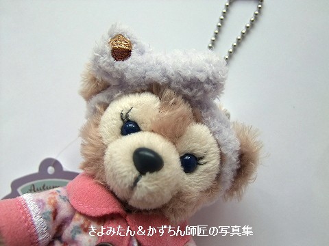 オータムスリープオーバー ダッフィーとシェリーメイの、ぬいぐるみ