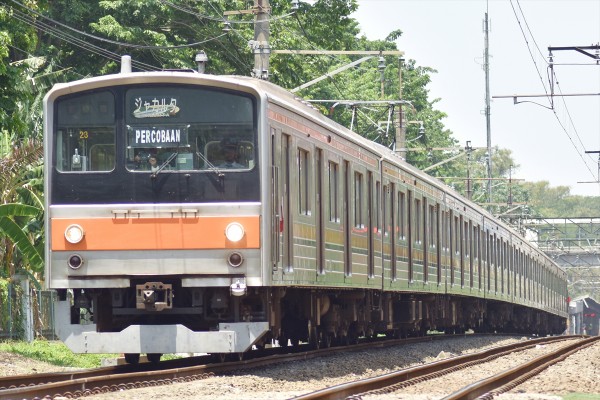 205系武蔵野線第6陣、205系M18編成社内試運転(11月16日) : JABODETABEK