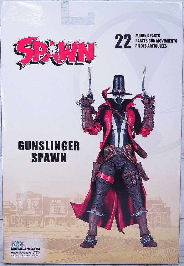 マクファーレントイズ ガンスリンガー・スポーン レビュー : おもちゃ