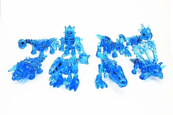 イオン流通限定 ほねほねザウルス アクアサファイア 商品レビュー : 食