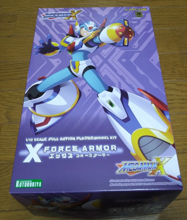コトブキヤ ロックマンX エックス フォースアーマー レビュー : いつも