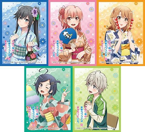 雪ノ下雪乃、由比ヶ浜結衣、一色いろは、比企谷小町、戸塚彩加