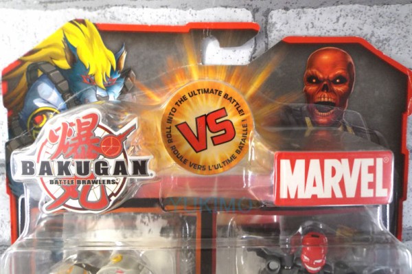 レッドスカル RED SKULL 闇属性 BAKUGAN VS MARVEL : 爆丸コレクション