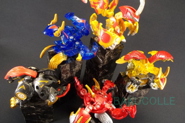 聖アクアス超紅 ver. SAINT AQUAS RED ver. 水属性 爆TECH 超5 : 爆丸