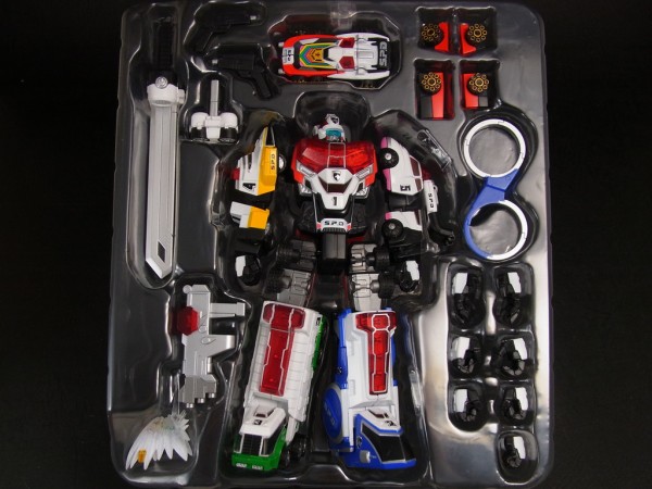 バンダイ スーパーロボット超合金 デカレンジャーロボ レビュー : きん