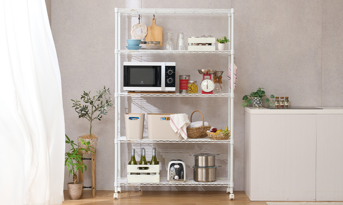 キッチンラック | ルミナススチールラック公式通販