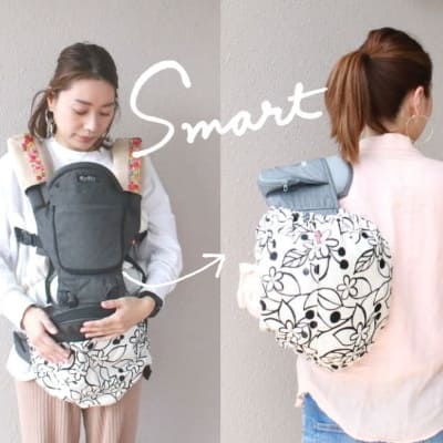 抱っこひも収納カバールカコの使い方（収納方法）┃抱っこ紐（エルゴ