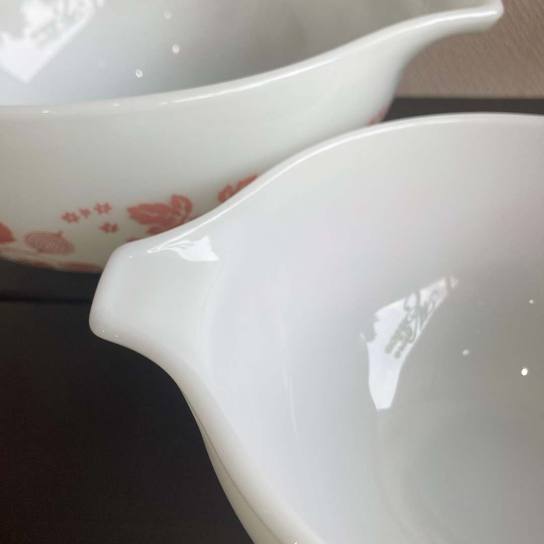 シンデレラミキシングボウル グースベリー ピンク Sサイズ 1950～1960