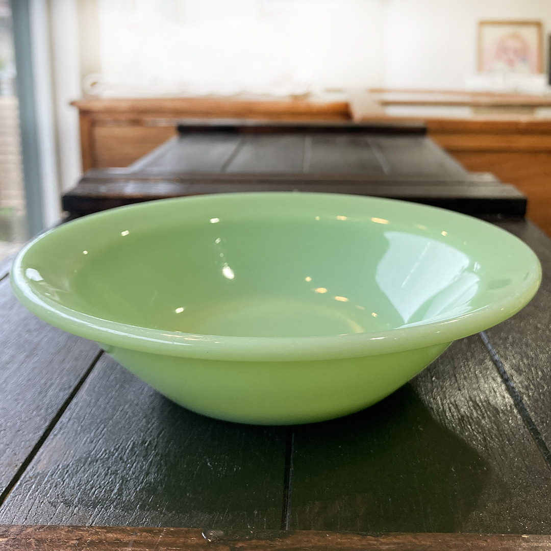 シリアルボウル ジェダイ（初期GLASSブロック刻印）1940年代製造 Fire