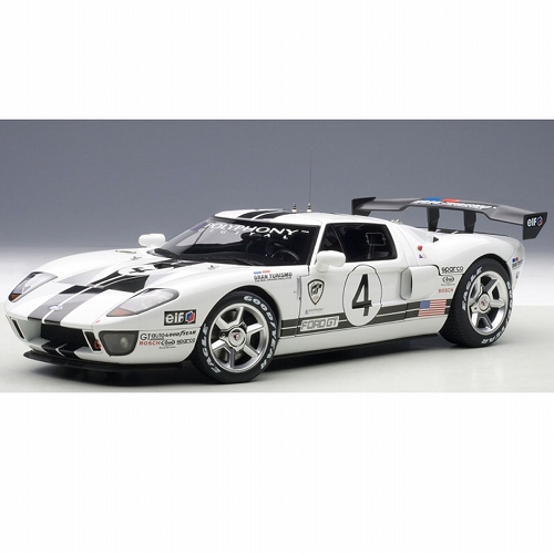 再生産】フォード GT LM レースカー スペックII ホワイト 1/18 80515