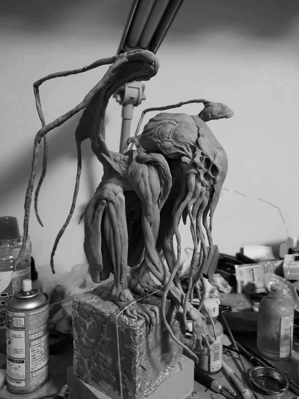 クトゥルフ（Cthulhu）by 米山啓介 塗装済み完成品（ver.II）