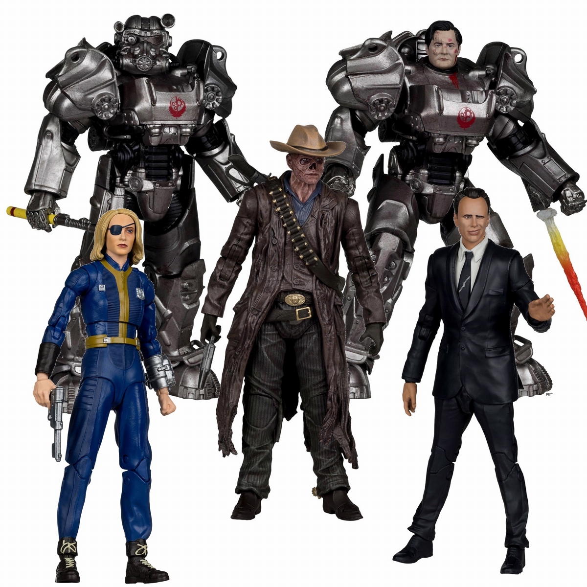 AmazonPrime フォールアウト/ 7インチ アクションフィギュア wave 1: 5