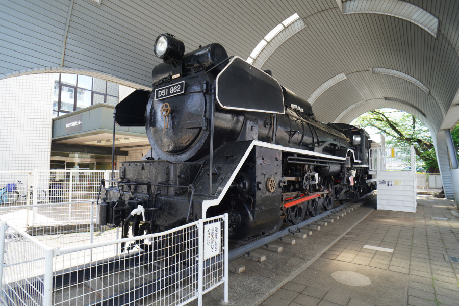 町田市の保存車両「D51型蒸気機関車」展示から50年。今後、市の公共