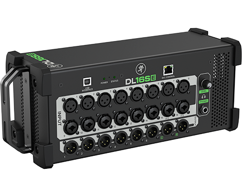 Mackie DL16SE 16チャンネルラックマウントデジタルミキサー | MACKIE