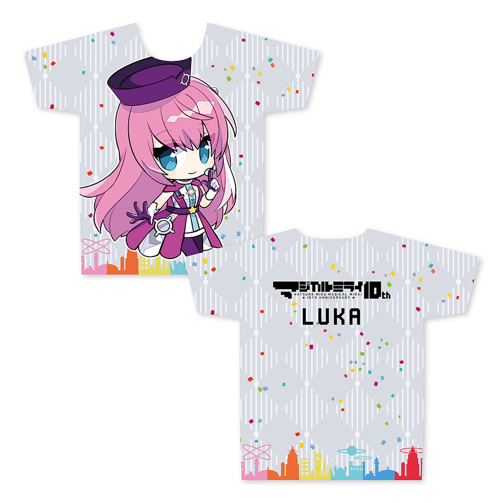 グッズ]マジカルミライ 10th 受注限定 フルグラフィックTシャツ 巡音